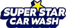 Super Star Car Wash Logo Dark