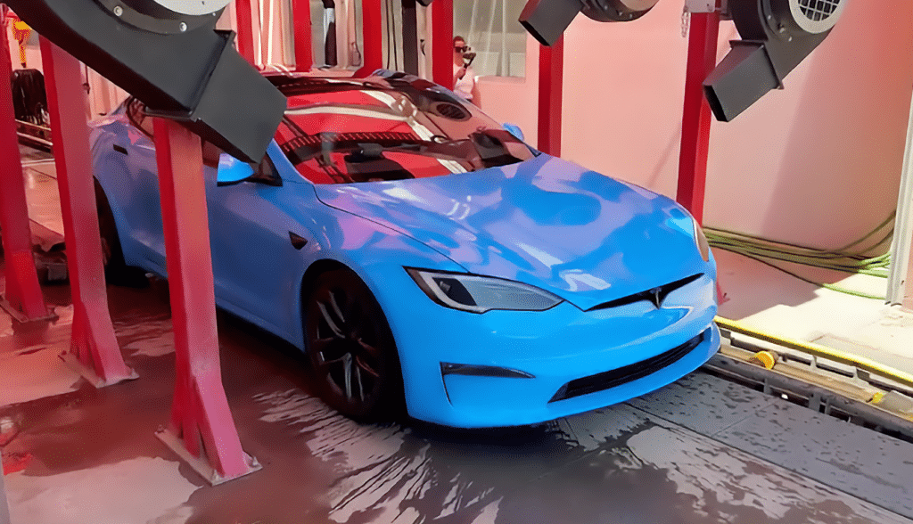 Can electric cars go through the car wash? Super Star Car Wash