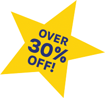 Over 30% Off