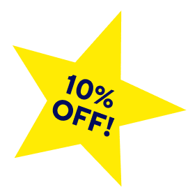 10 Percent Off!
